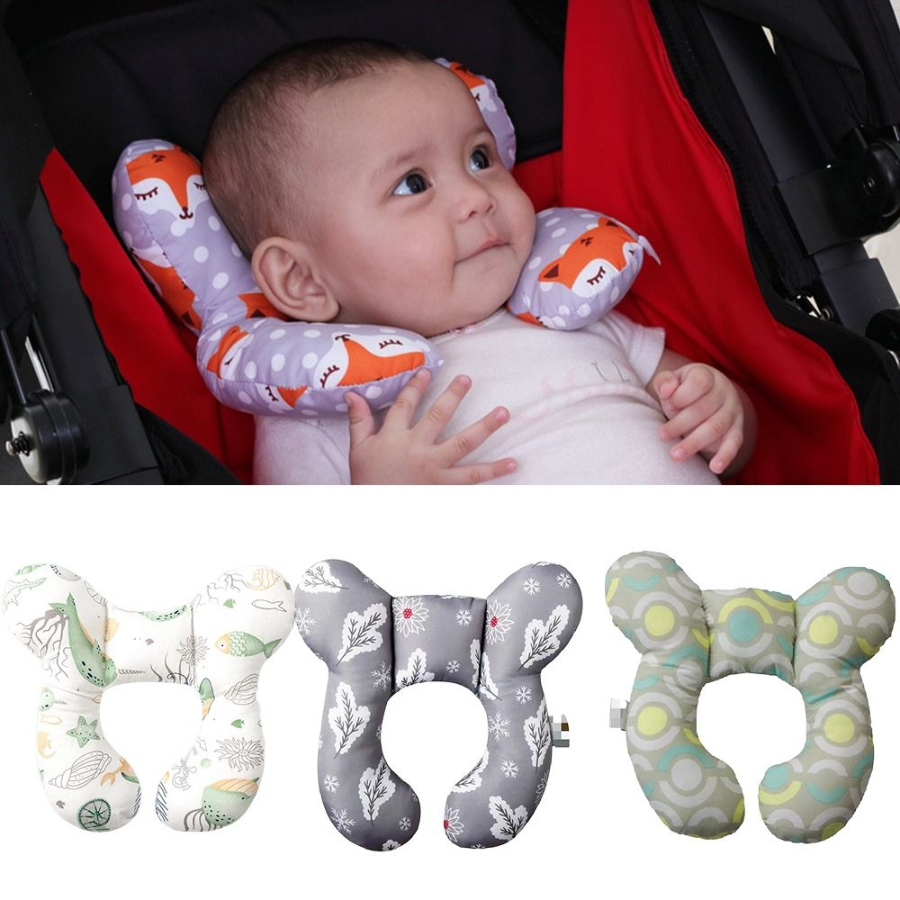 Anti-Roll Baby Pillow - Accessoires voor kinderwagens U-vormig kussen Autostoel
