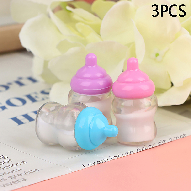 Zwitsal Baby Products - 3 STKS Poppenhuis Babyfles Accessoires Speelhuis