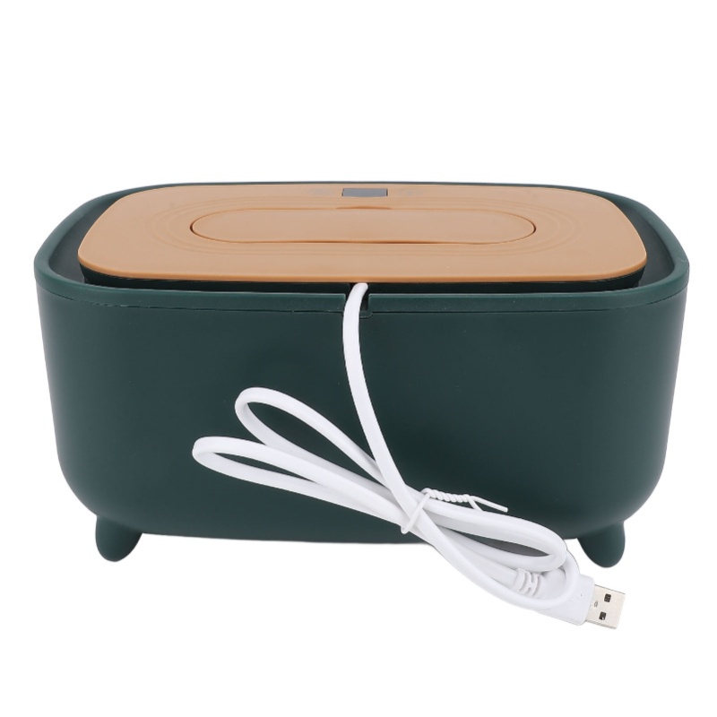 Baby Wipe Warmer - Verstelbare babydoekjeswarmer USB Stille draagbare 16-modi