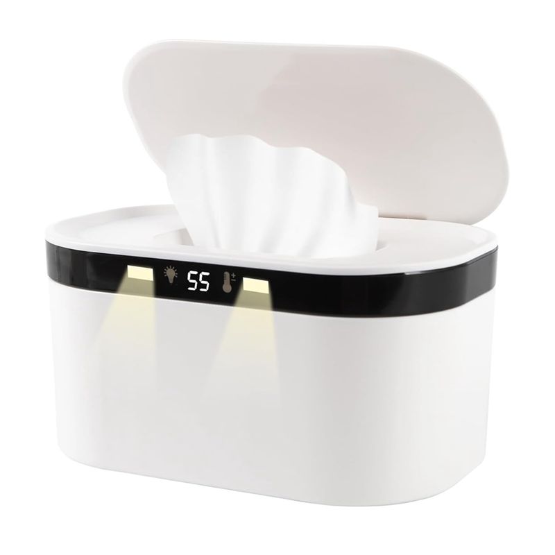 Baby Wipe Warmer - ABTI-Wet Wipes Babydoekjeswarmer 5 temperatuurstanden Verwarmingsregeling