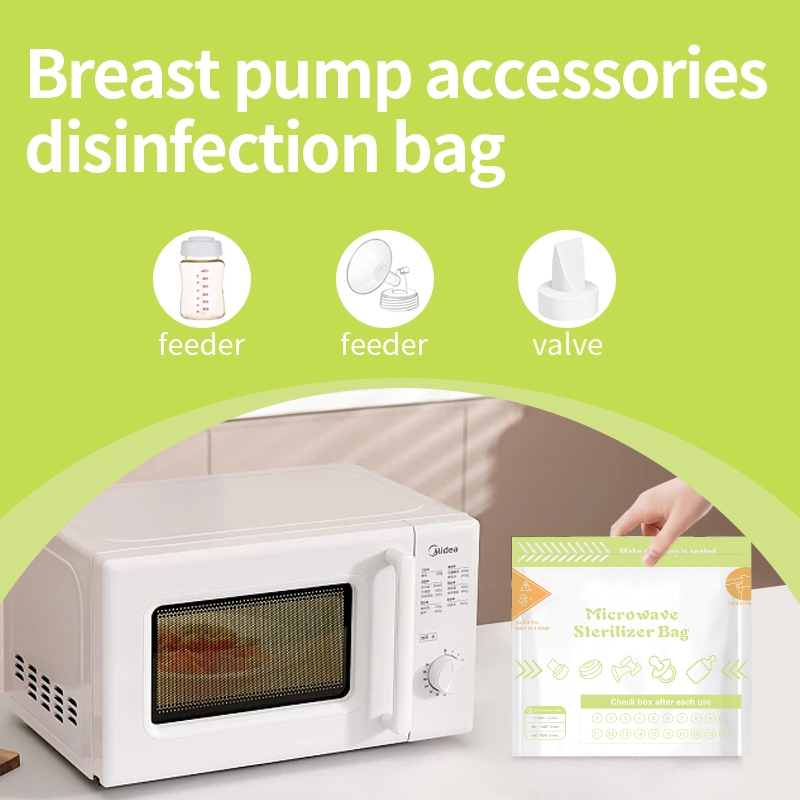 Zwitsal Baby Products - 10 stuks herbruikbare BPA-vrije magnetronsterilisatortassen voor