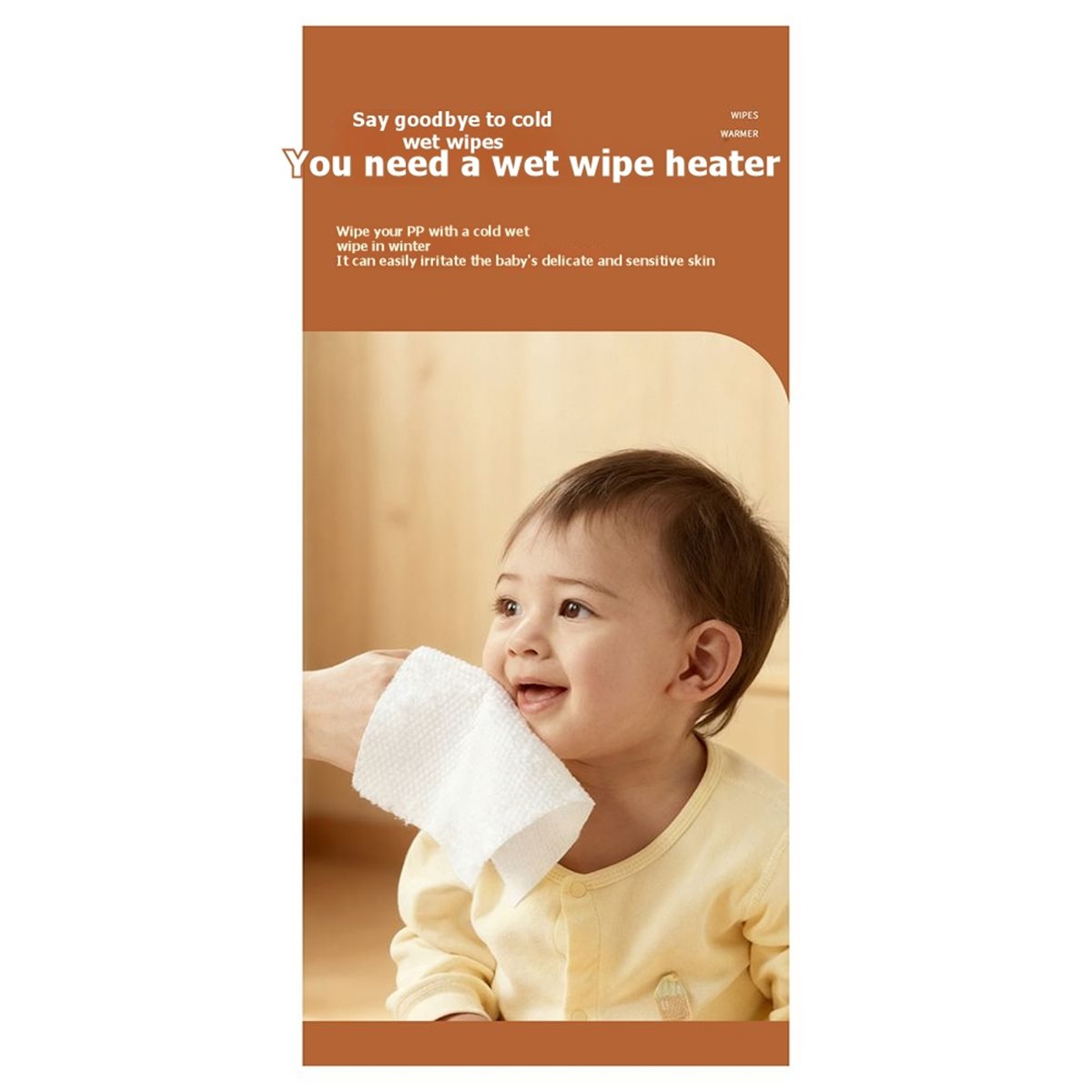 Baby Wipe Warmer - Popop Baby Wipe Warmer Grote capaciteit
