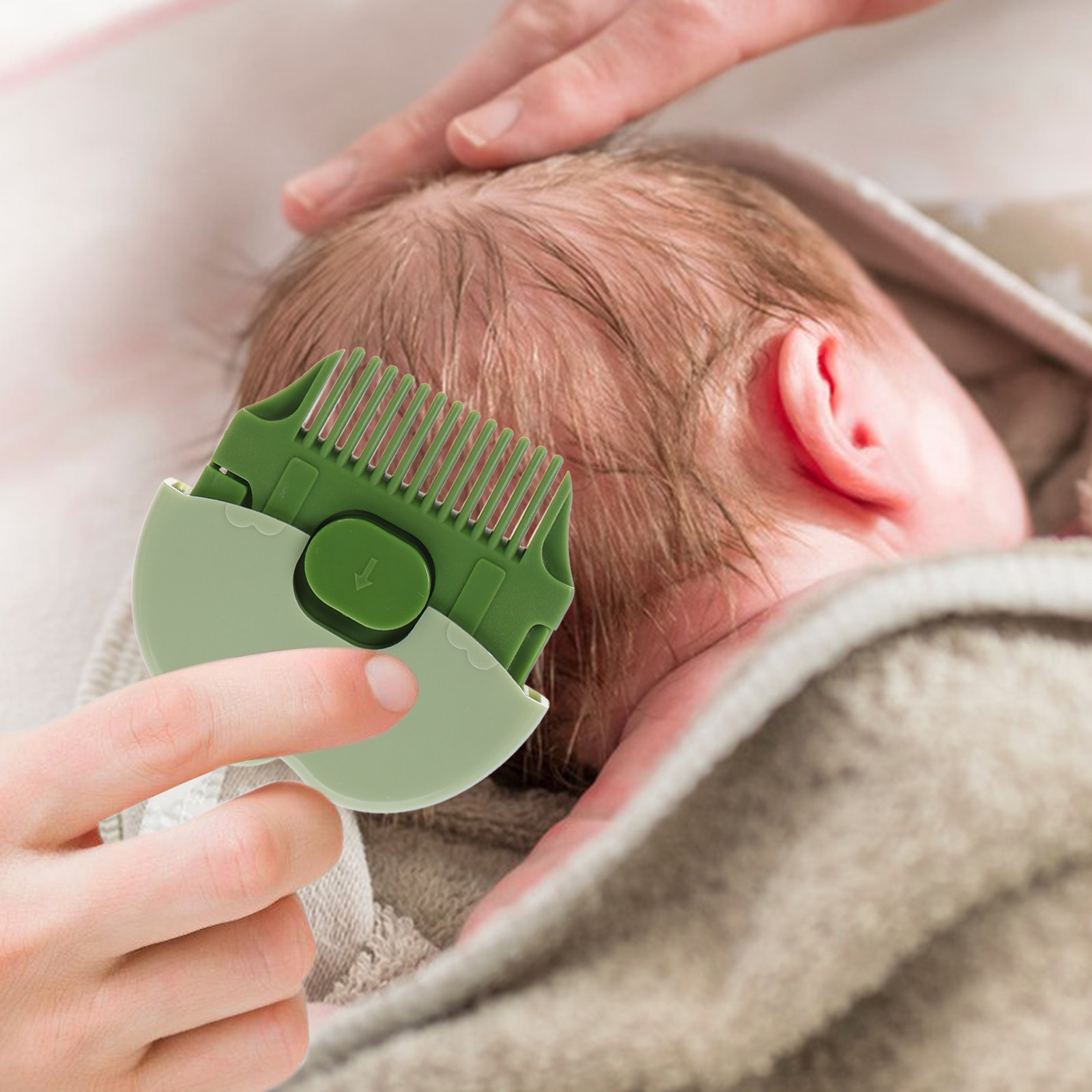 Baby Products Kit For Newborn - Haarborstelset Haarborstel voor pasgeborenen Zachte kam