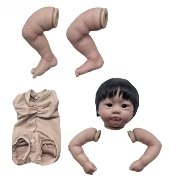Baby Products Kit For Newborn - Lali-poppenset voor pasgeboren baby's, levensecht, ongemonteerd,