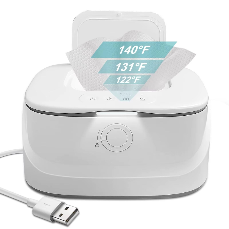 Baby Wipe Warmer - Babydoekjeswarmer met grote capaciteit Nachtlampje Draagbare