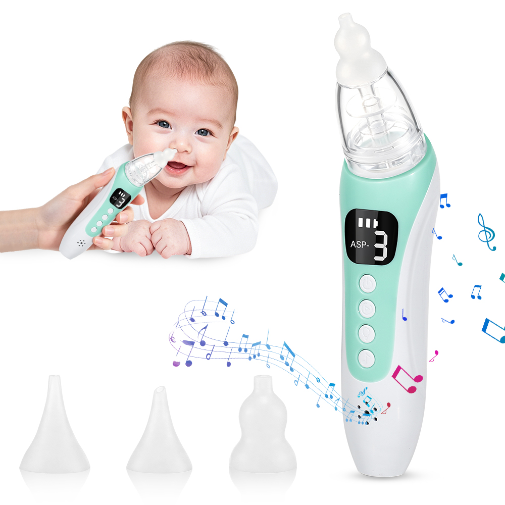 Nasal Aspirator - Elektrische Neusaspirator voor Baby's, Oplaadbare Versie,