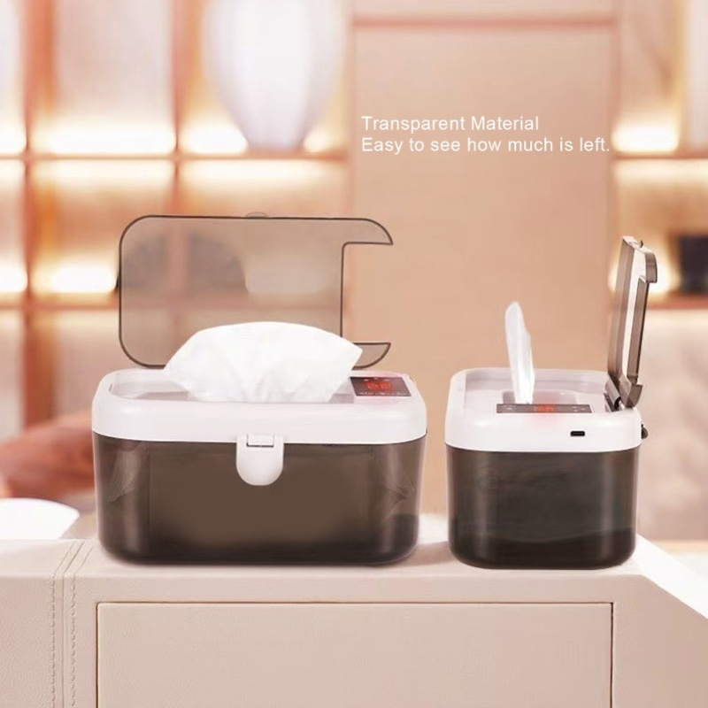 Witte babydoekjeswarmer met bo - Baby Wipe Warmer recensie en prijs