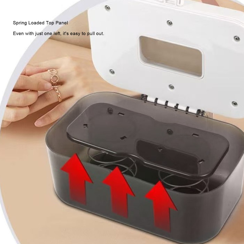 Witte babydoekjeswarmer met bo - Baby Wipe Warmer recensie en prijs