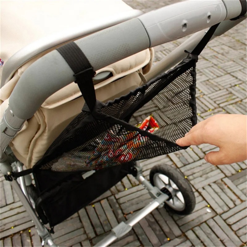 Opbergnet voor kinderwagen, op - Zwitsal Baby Products recensie en prijs