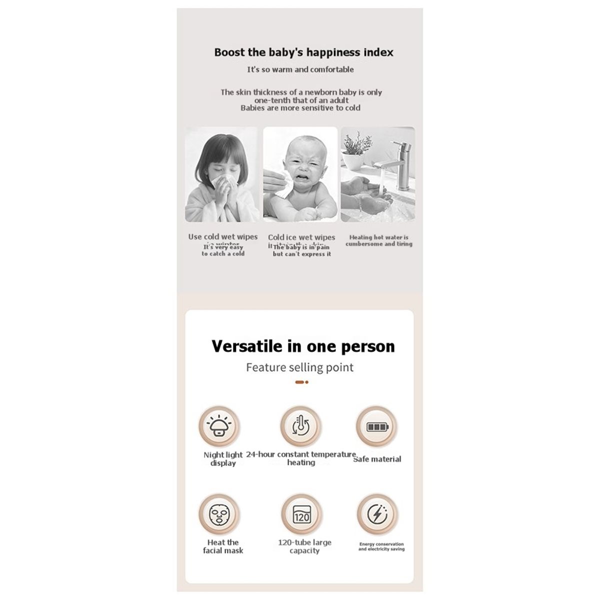 Popop Baby Wipe Warmer Grote c - Baby Wipe Warmer recensie en prijs