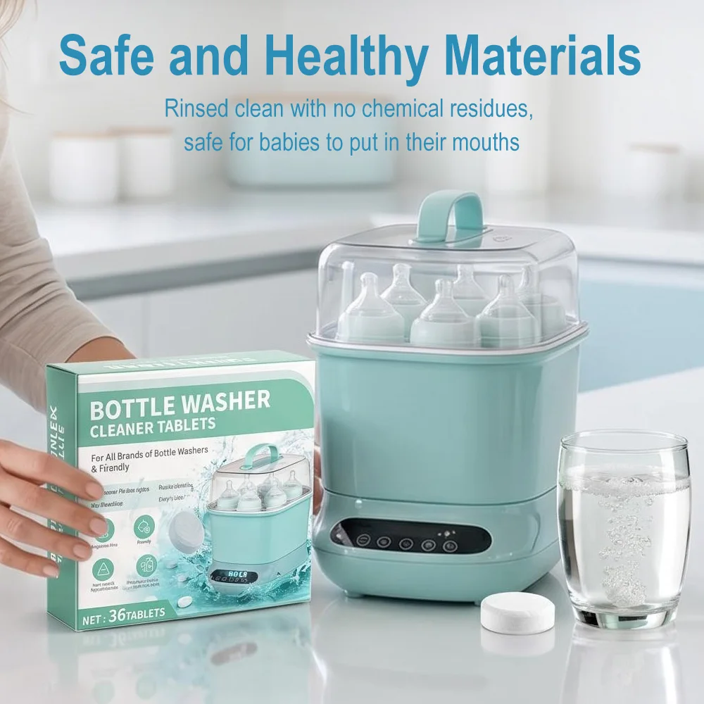 Ontkalktabletten voor babyfles - Zwitsal Baby Products recensie en prijs