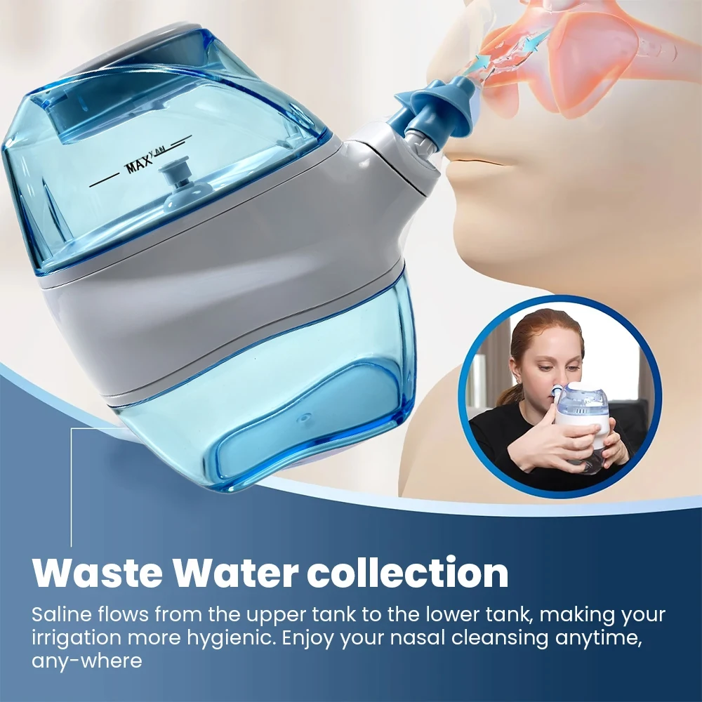 Neusdouche systeem, sinusreini - Nasal Aspirator recensie en prijs